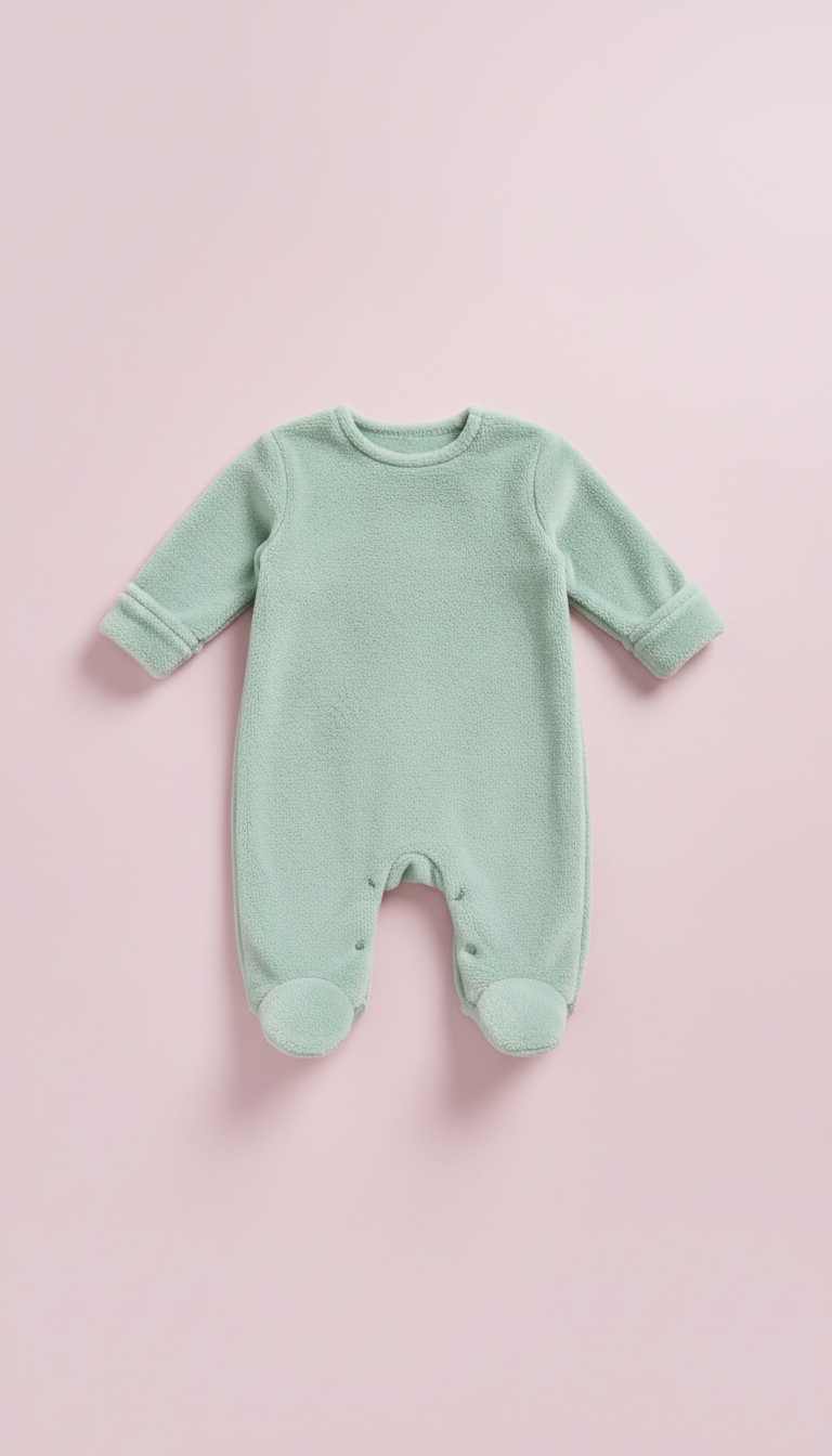 Plush Swaddle Blanket with Satin Trim