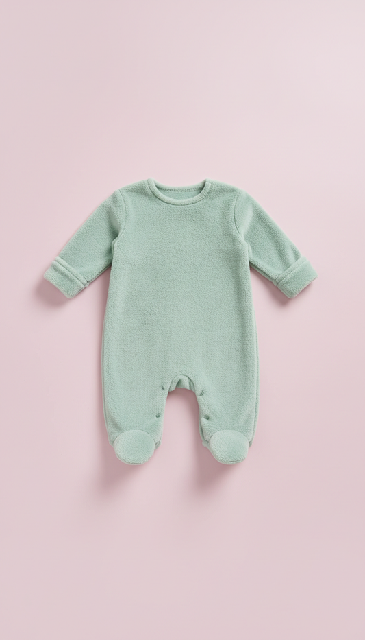 Plush Swaddle Blanket with Satin Trim