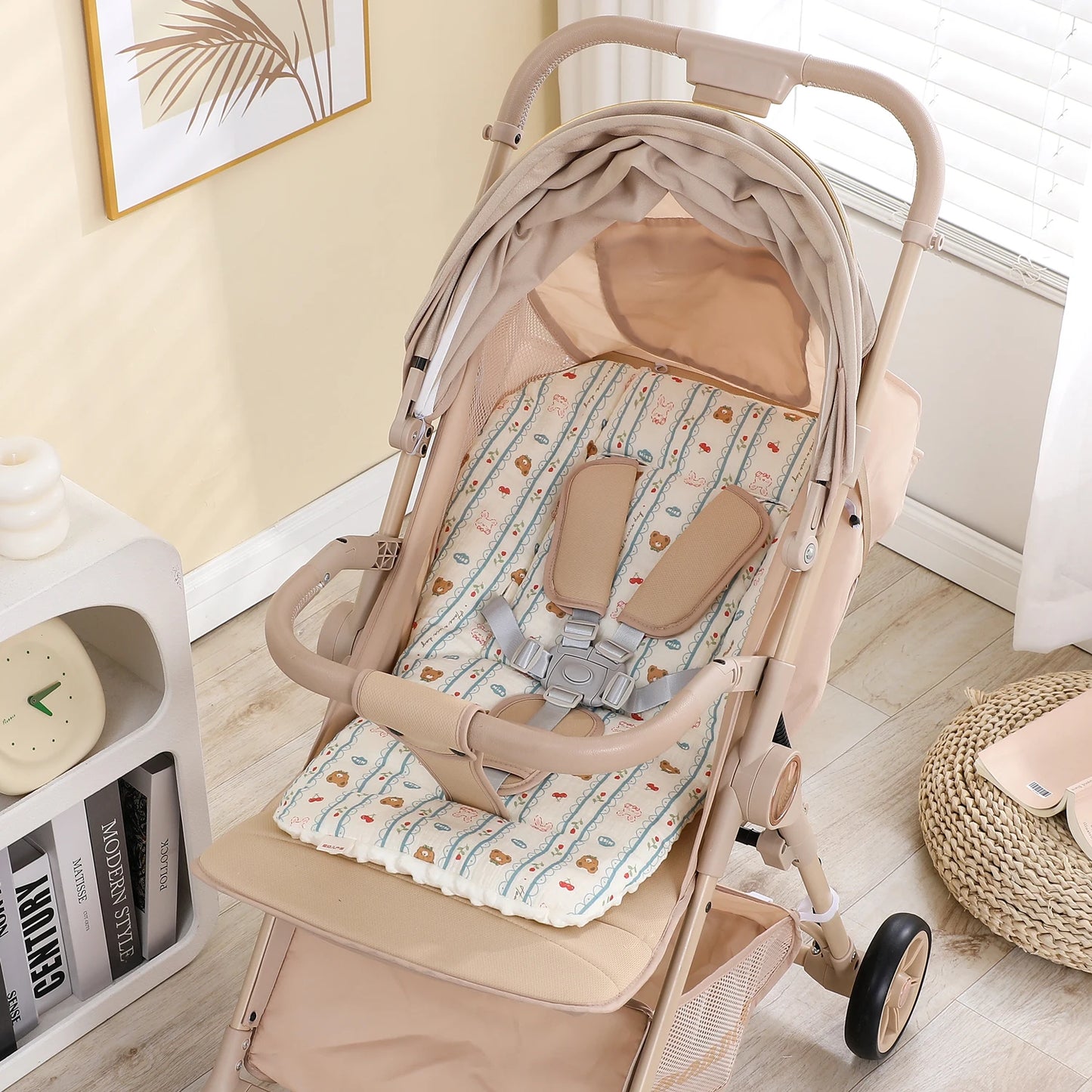 Baby Stroller Seat Cushion – Ultra-Soft & Cozy Ride for Your Little One