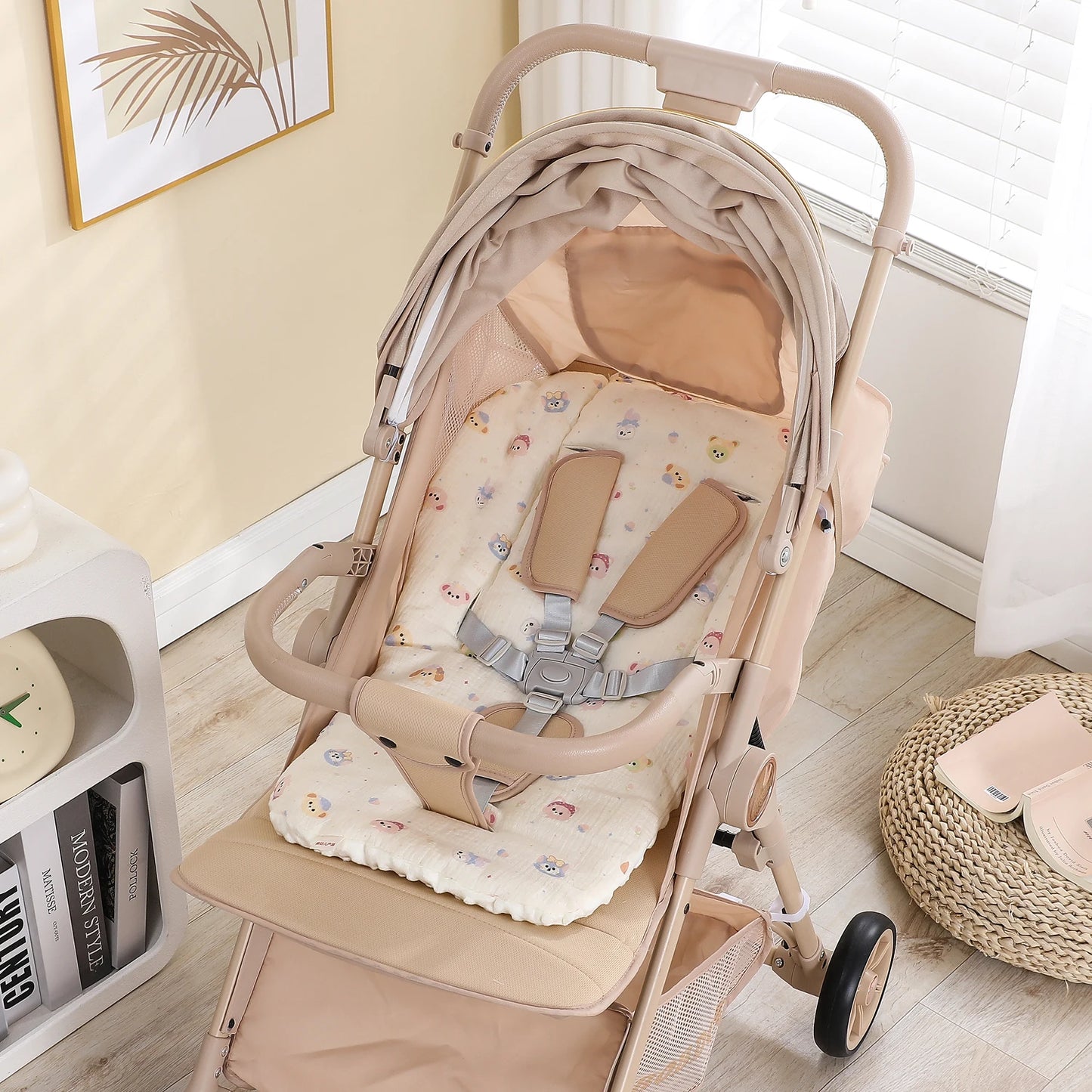 Baby Stroller Seat Cushion – Ultra-Soft & Cozy Ride for Your Little One