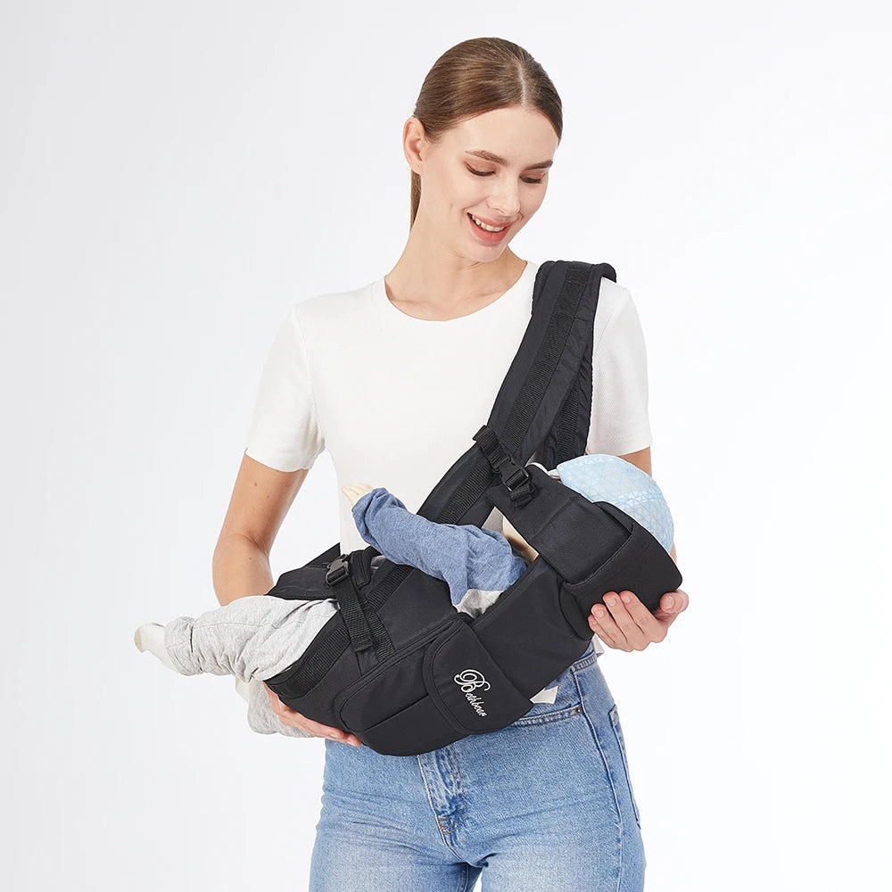 Canguru Ergonômico 4 em 1 — Conforto e Praticidade para Bebê e Família