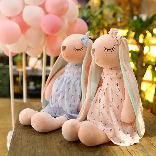 Soft Plush Bunny 35cm - Cuddly Sleep Companion for Kids