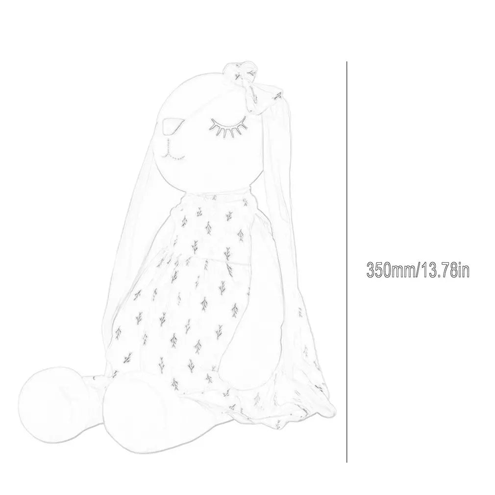 Soft Plush Bunny 35cm - Cuddly Sleep Companion for Kids